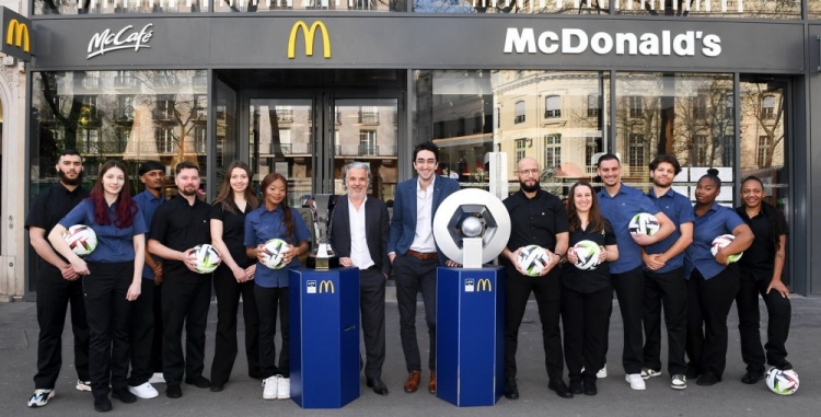 官方：法甲与麦当劳签署3年赞助合同 下赛季起麦当劳获法甲冠名权